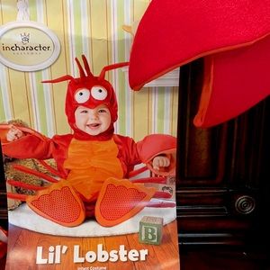 In Character GORGEOUS Lobster Halloween Costume